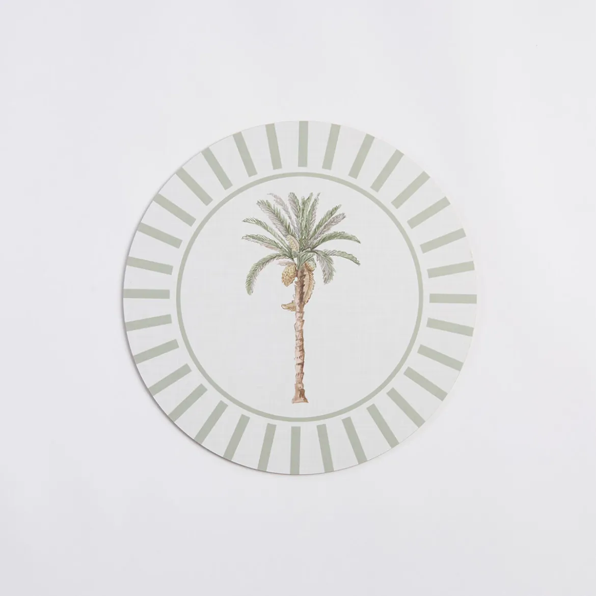 Bangalow Green Palm Cork Placemat Set of 6