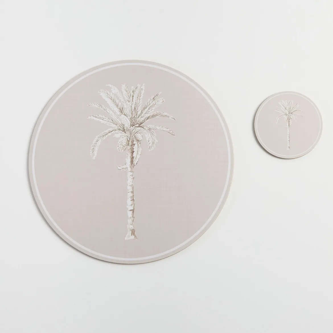 Bangalow Natural Palm Cork Placemat Set of 6