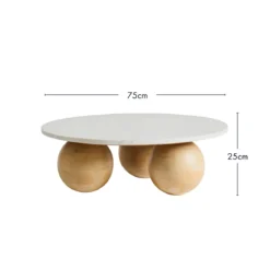 Banks Pablo Marble Coffee Table