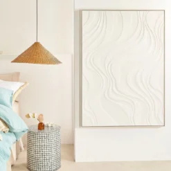 Barchan Framed Textured Wall Art