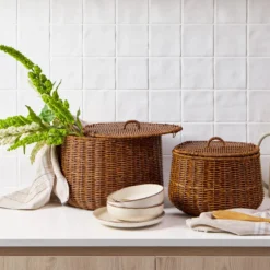 Bardon Waterproof Round Storage Basket
