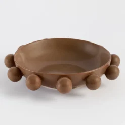 Betty Chocolate Brown Decorative Bowl