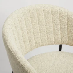 Blake Cream Boucle Dining Chair