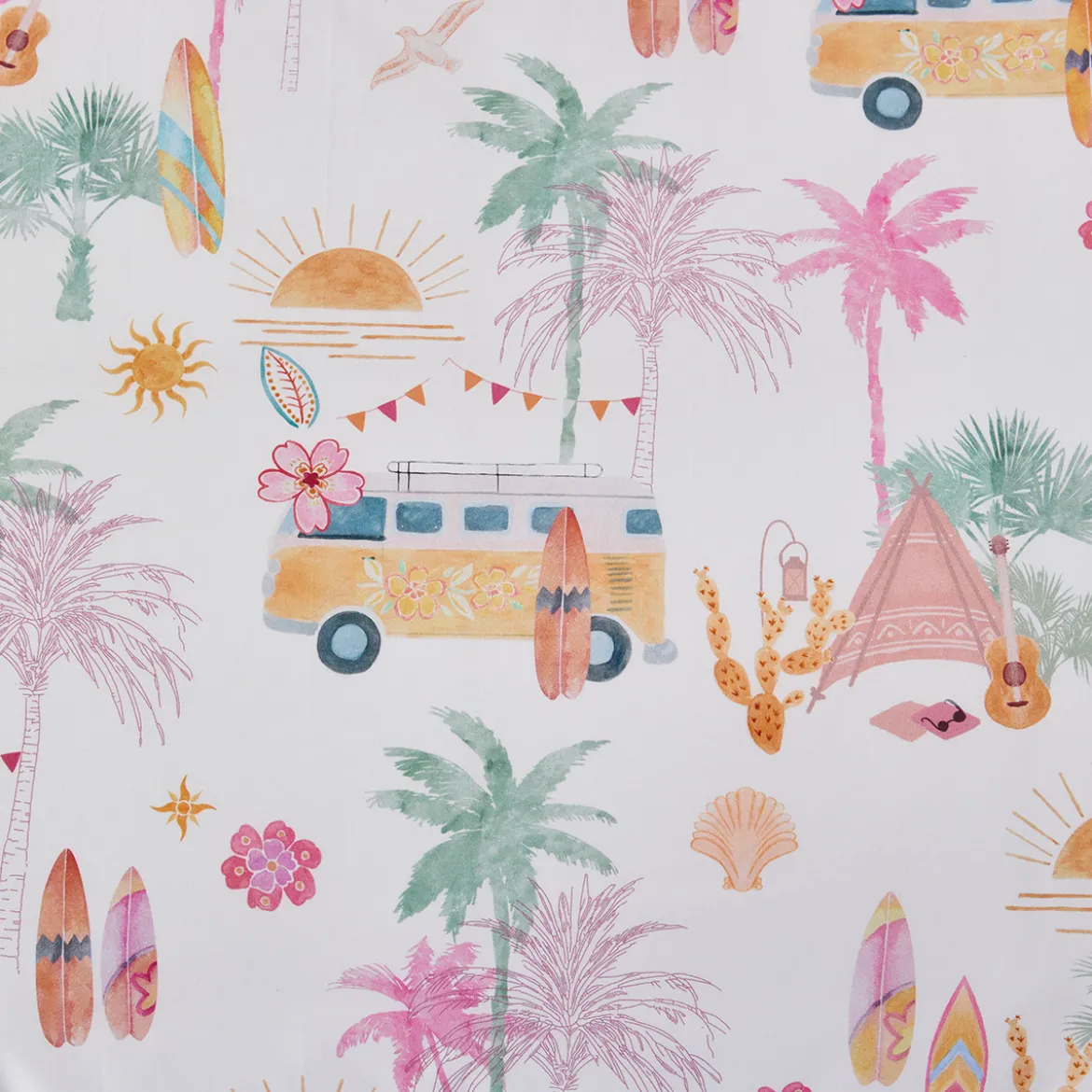 Bonny Hills Reversible Quilt Cover Set