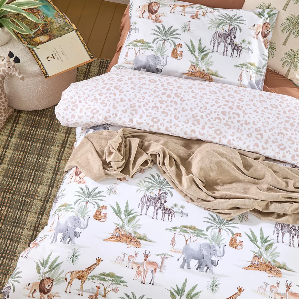 Born To Be Wild Quilt Cover Set