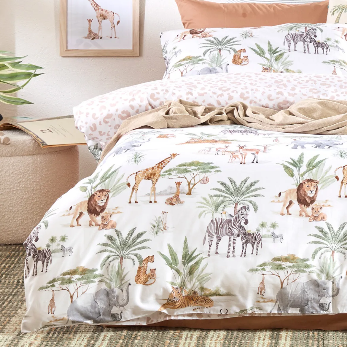 Born To Be Wild Quilt Cover Set