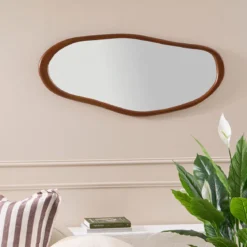 Boulder Dark Brown Mirror