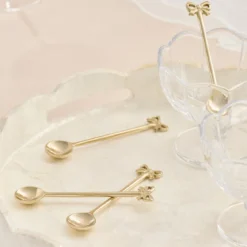 Bow Dessert Spoon Set of 4
