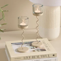 Bowie Candle Holder Set of 2