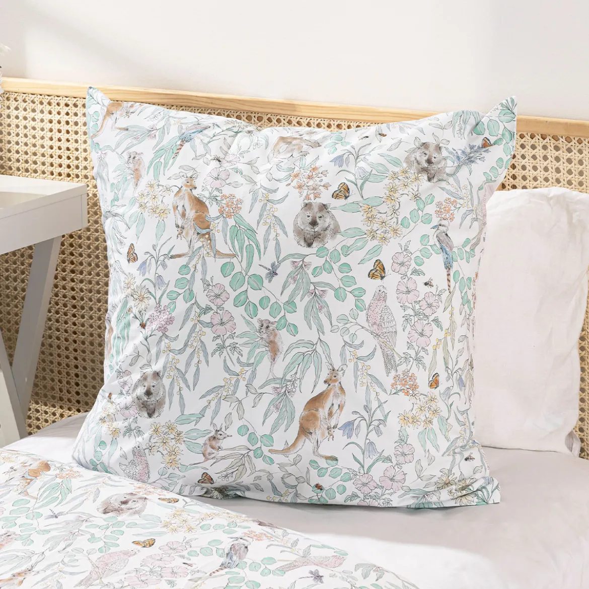 Bushland Story European Pillowcase