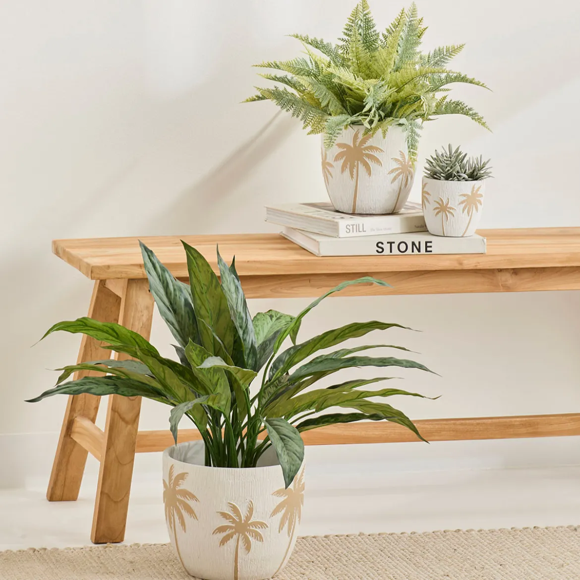 Cali Palm Decorative Pot