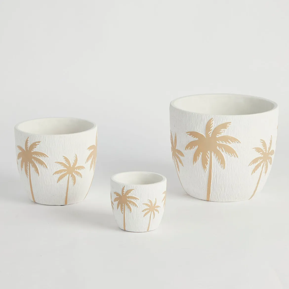 Cali Palm Decorative Pot