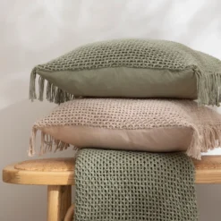Calypso Cotton Knit Throw