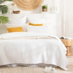 Camden White European Pillowcase