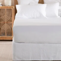 Camden White Valance