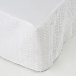 Camden White Valance