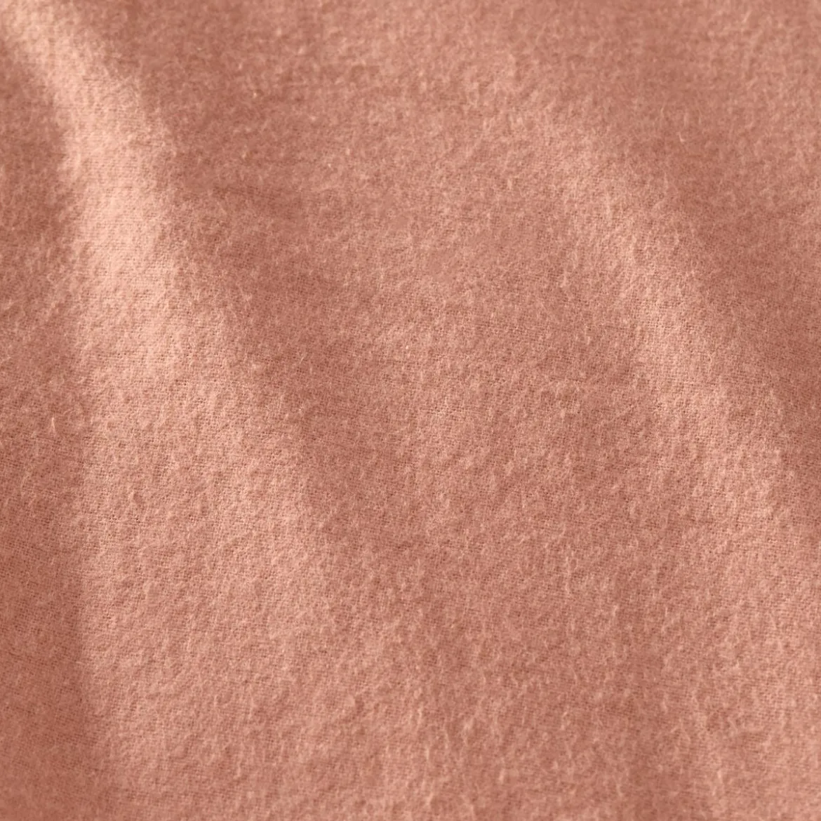 Caramel Cotton Flannelette Fitted Sheet