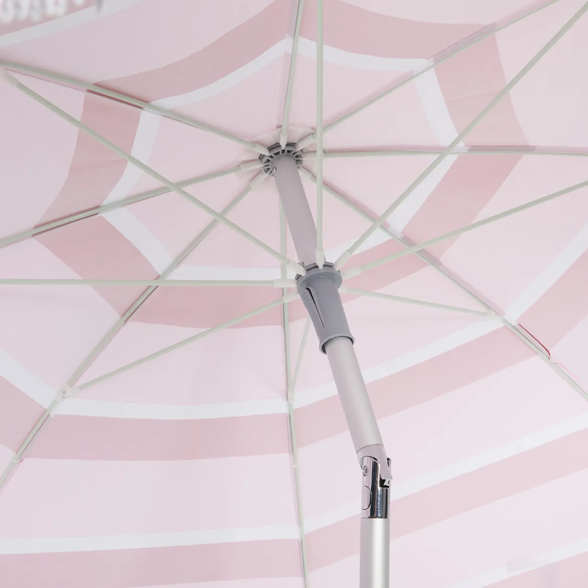 Carmelita Scalloped Fringed Beach Umbrella