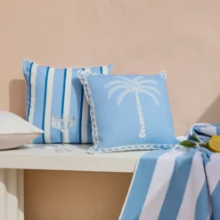 Carmelita Stripe Reversible Outdoor Cushion