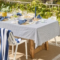 Catania Stripe Cotton Table Cloth