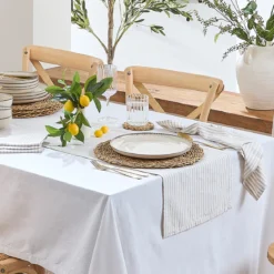Catania Stripe Cotton Table Runner