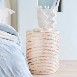 Celeste Capiz Side Table