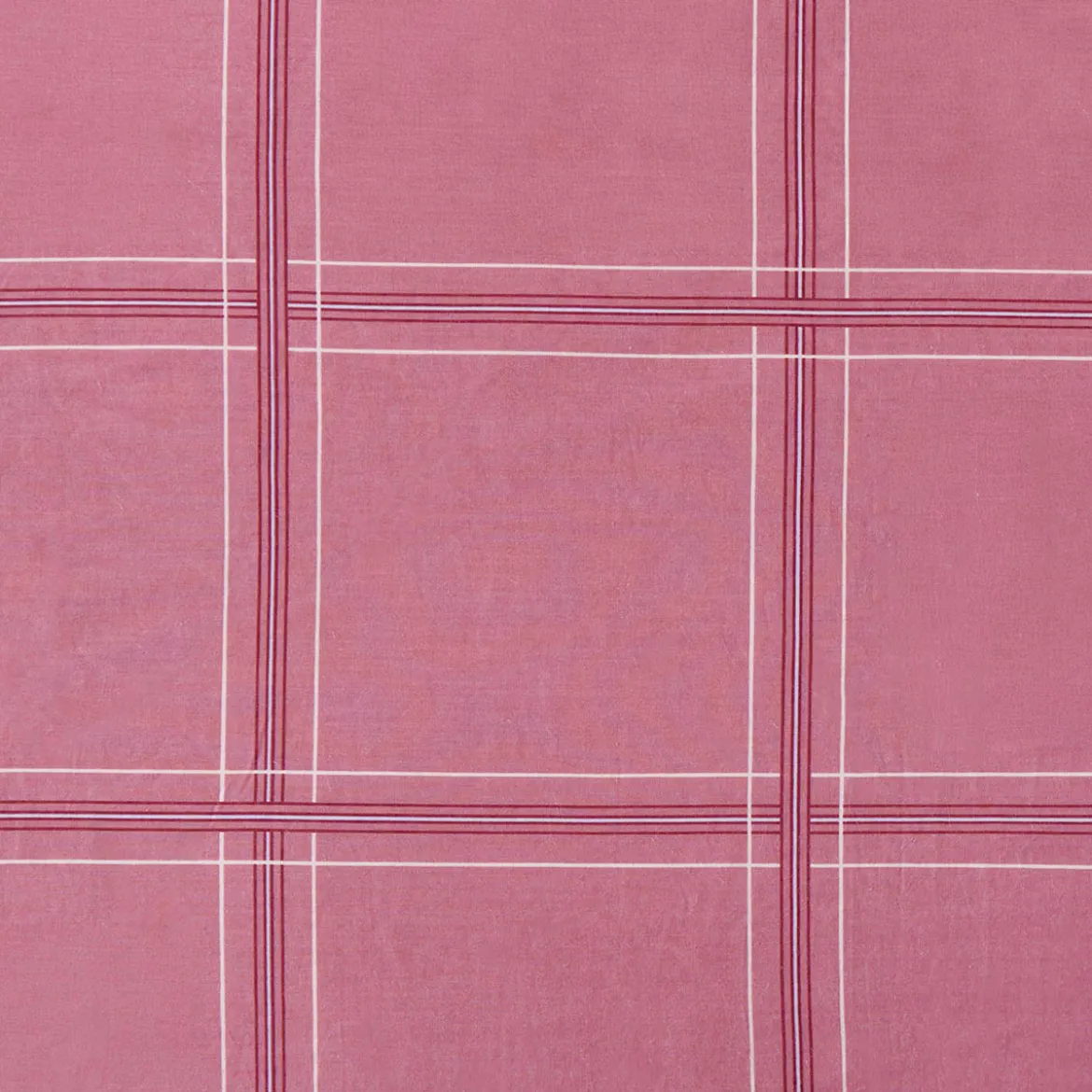 Charli Reversible Check/Stripe Quilt Cover Set