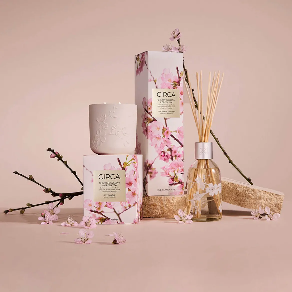 Cherry Blossom & Green Tea 250ml Diffuser