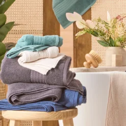 Clayton Cotton Extra Large Bath Sheet Range