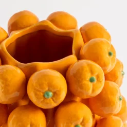 Clementine Orange Vase
