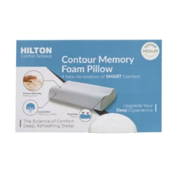 Comfort Science Medium Memory Foam Contour Pillow