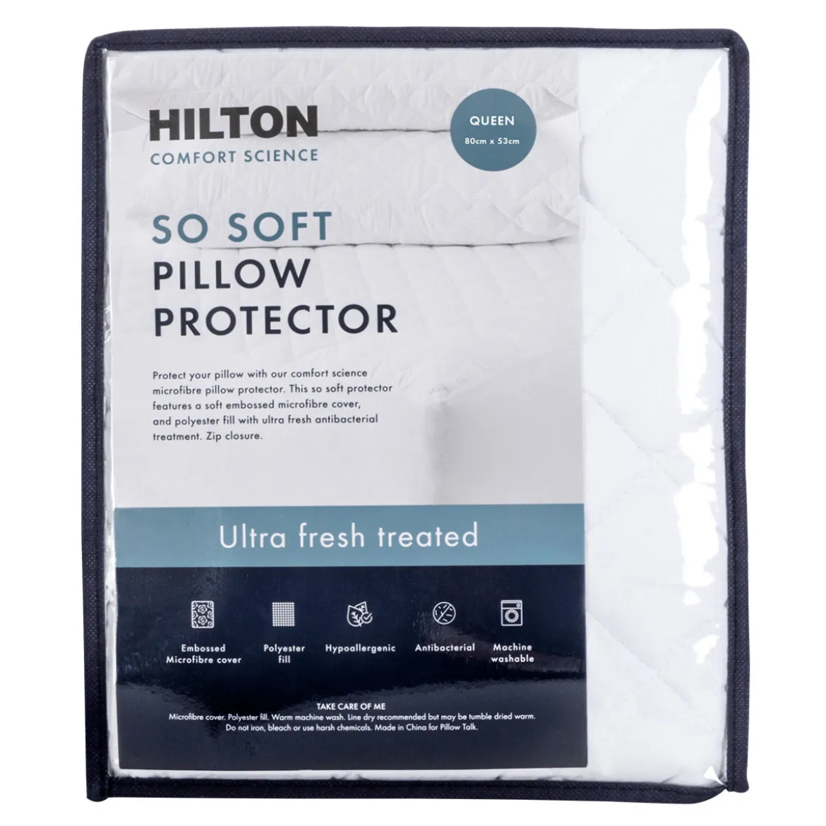 Comfort Science So Soft Queen Pillow Protector