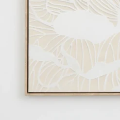 Contour Bloom Textured Wall Art