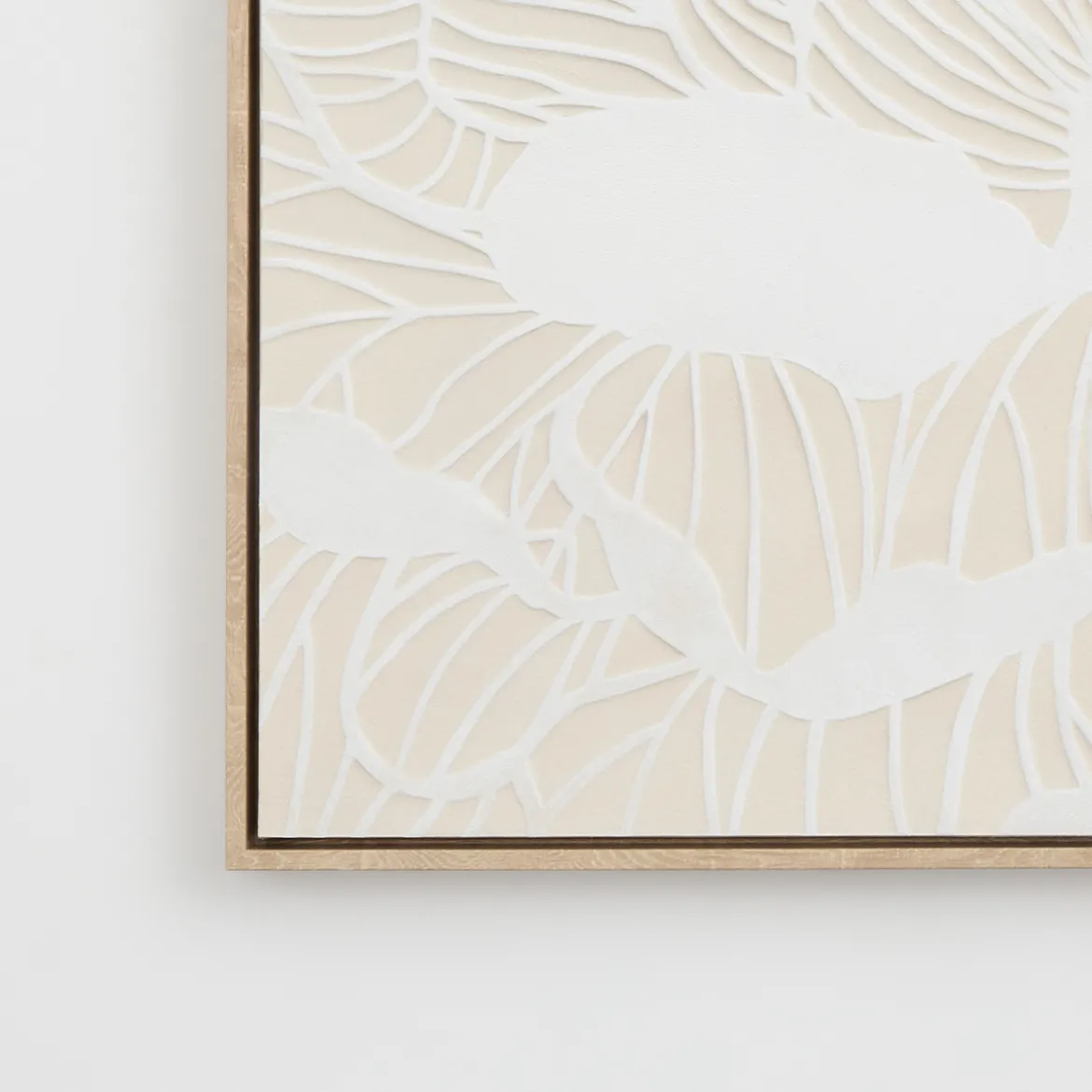 Contour Bloom Textured Wall Art
