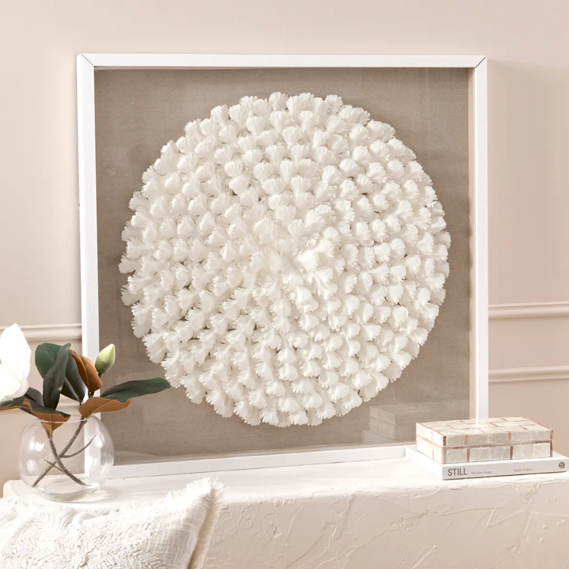 Coralline 3D Wall Art