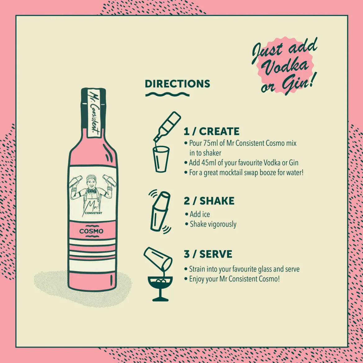 Cosmo Cocktail Mixer