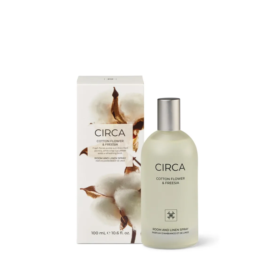 Cotton Flower & Freesia 100ml Room & Linen Spray