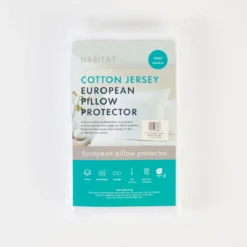Cotton Jersey European Pillow Protector