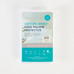 Cotton Jersey King Pillow Protector
