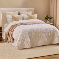 Couples Dual Zone Cotton Wool Quilt