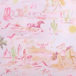 Cowgirl Reversible Quilt Cover Set