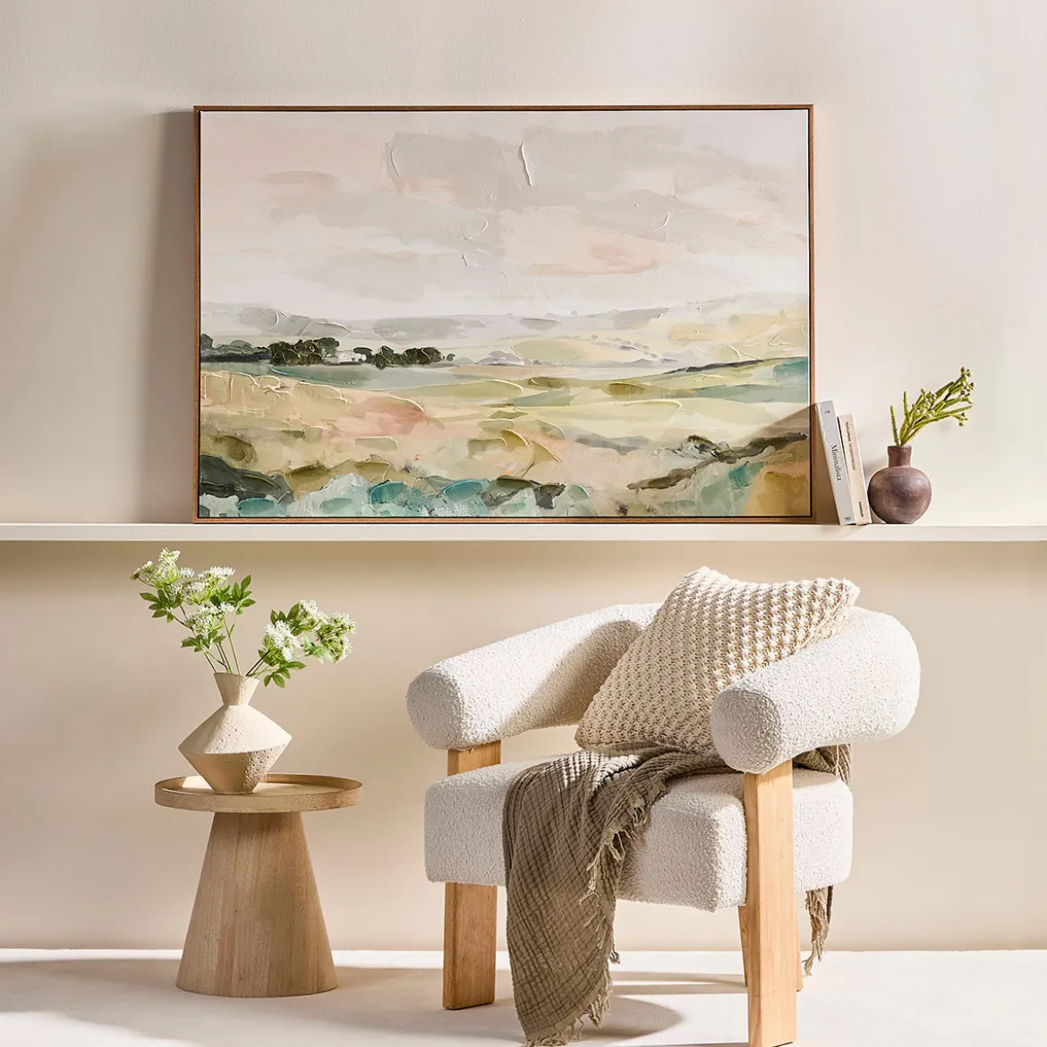 Cowlands Framed Canvas Wall Art