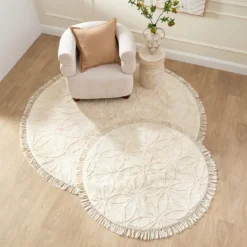 Daisy Round Floor Rug