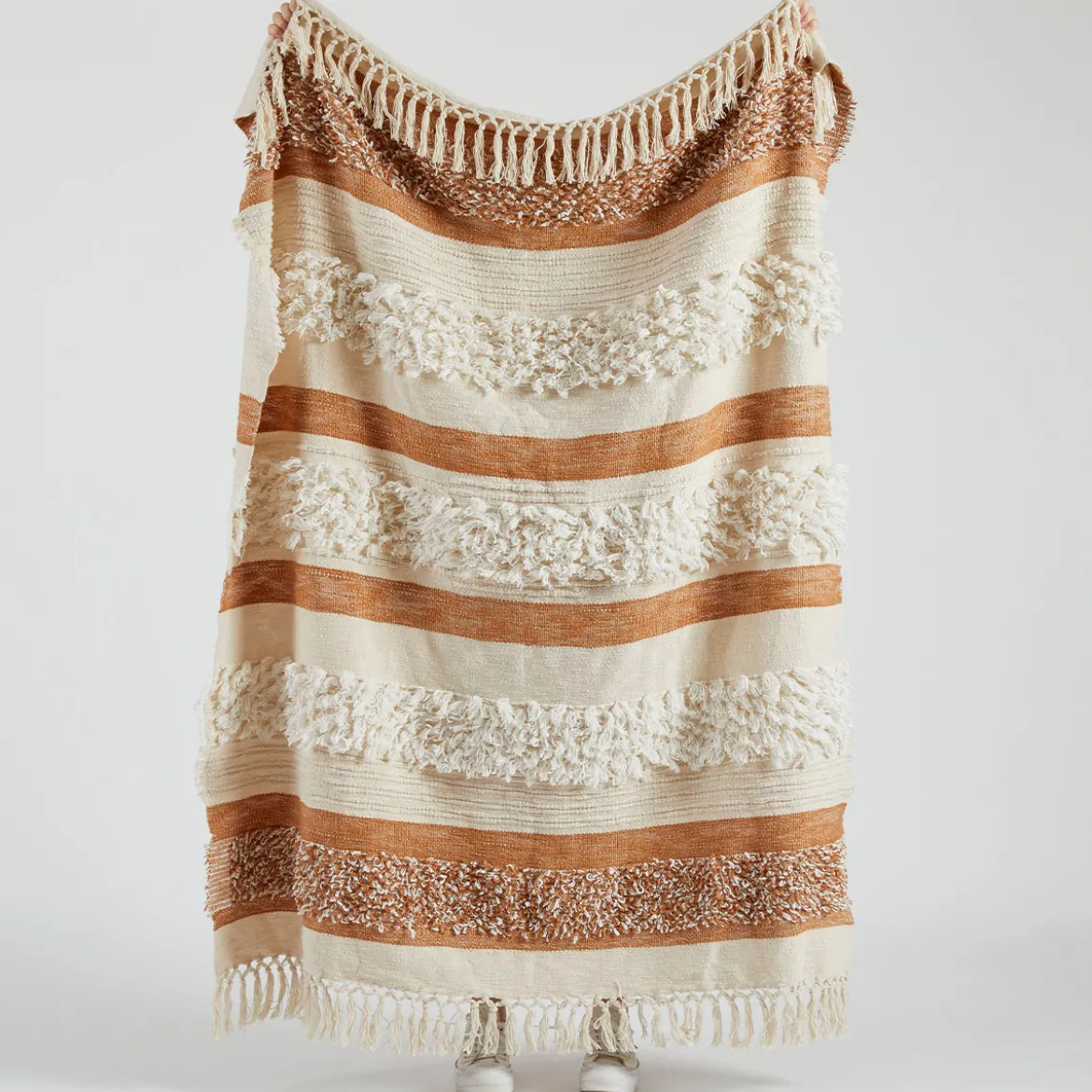 Daliah Cotton Tufted Throw