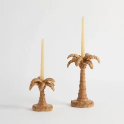 Date Palm Candle Holder