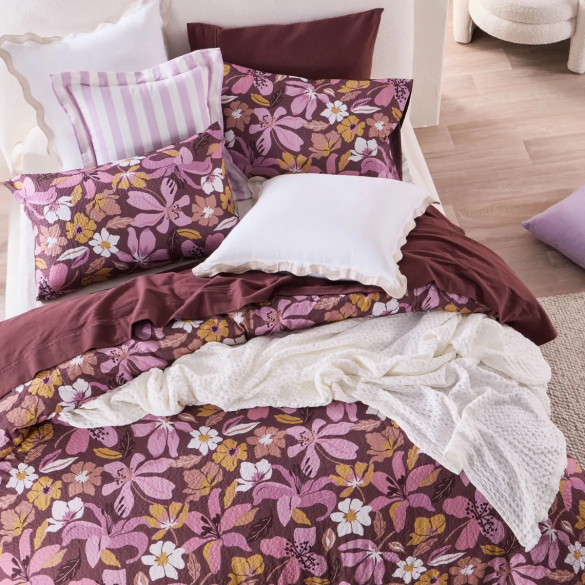 Delilah Floral Quilt Cover Set