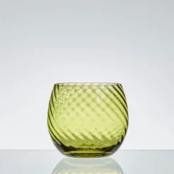 Della Green Tumbler Glass Set of 4