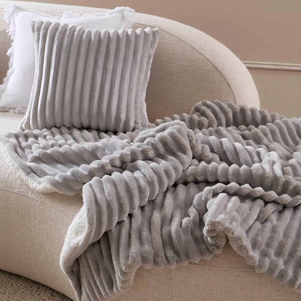 Denali Faux Fur Throw