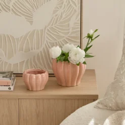 Dolly Blush Decorative Pot