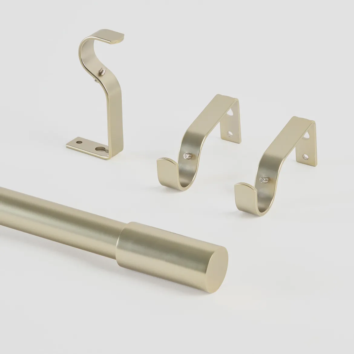 Dominic Champagne Gold Extendable Rod Set